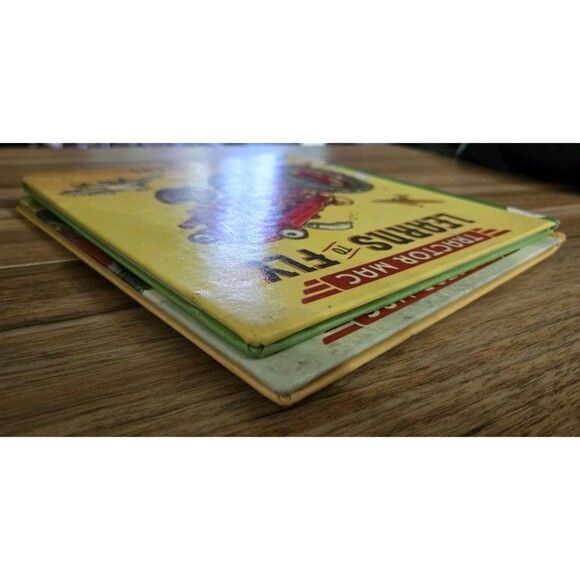 Tractor Mac Lot Of 2 Builds A Barn & Learns to Fly Hardcover By Steers, Billy - Picture 6 of 13